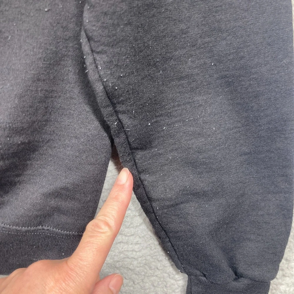Montclair State University Hoodie Adult Small Black Pullover Sweatshirt FLAWS